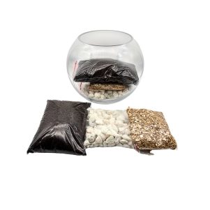 Substrate Kit - Terrariums up to 25cm diameter