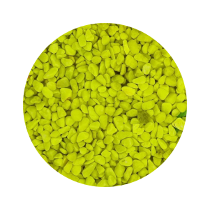 Green Fluoro Gravel Stones 100gm